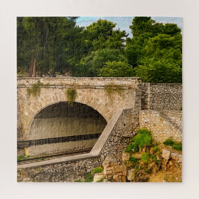 The Colorful Athens Jigsaw Puzzle (Vertical)