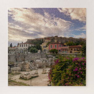 The Colorful Athens Jigsaw Puzzle