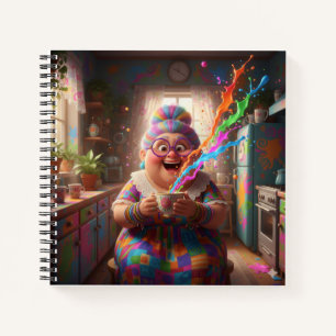 The Colorful Grandma Notebook