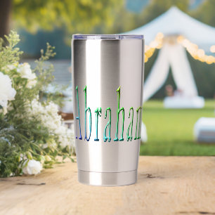 "The Colors of Abraham: A Journey in Green, Blue,  Insulated Tumbler