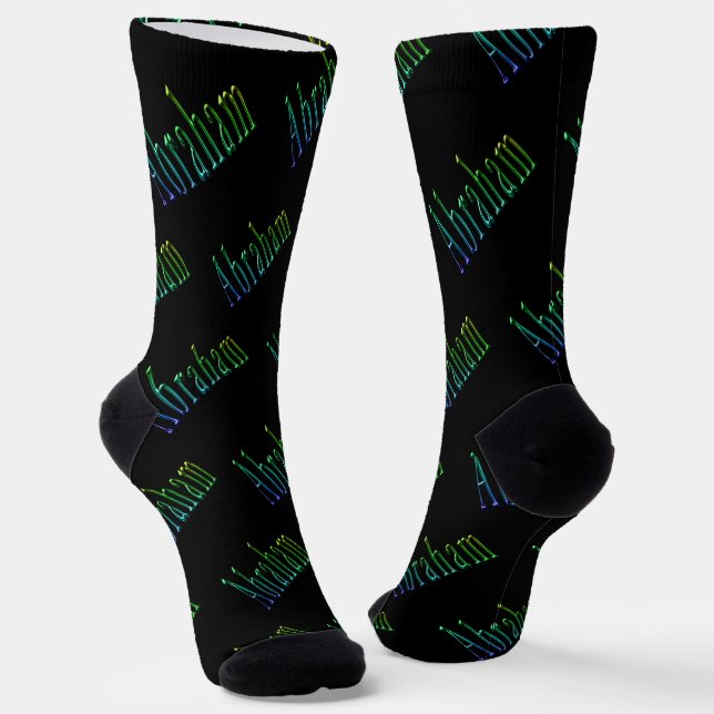 "The Colors of Abraham: A Journey in Green, Blue,  Socks (Angled)