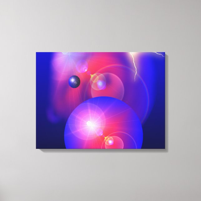 The Colors of Space - Wrapped Canvas (Front)