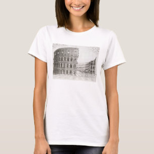 The Colosseum, built in AD 80 (engraving) T-Shirt
