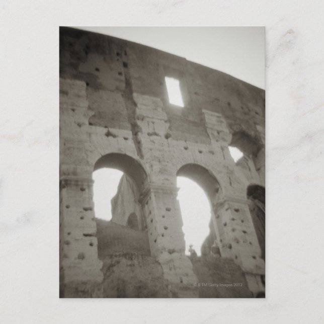 The colosseum in Rome, Italy Postcard (Front)