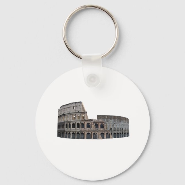 The Colosseum of Rome: 3D Model: Key Ring (Front)