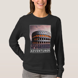 The Colosseum Rome Italy Adventurer T-Shirt