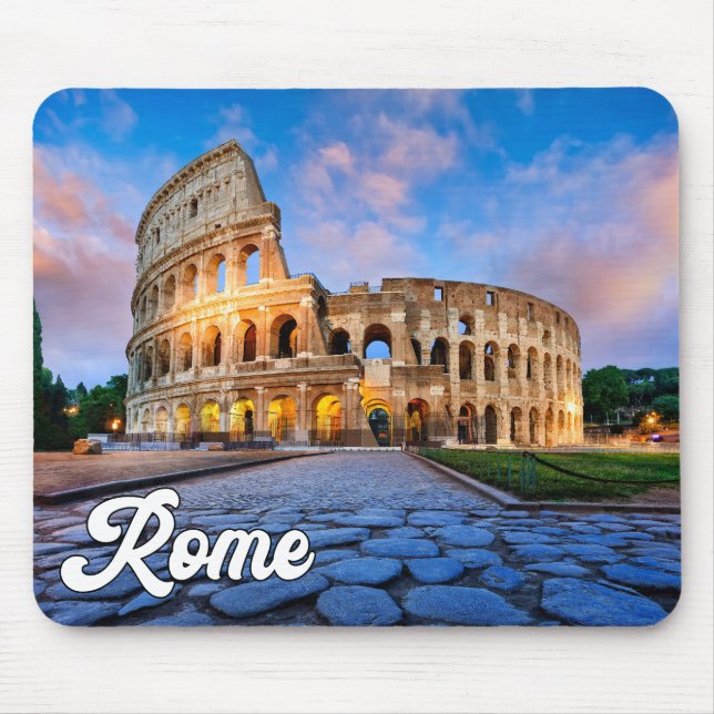 The Colosseum, Rome, Italy Mouse Pad (Front)