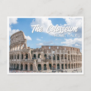 The Colosseum Rome Italy Photo Postcard