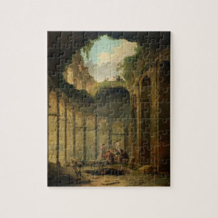 The Colosseum, Rome (oil on canvas) Jigsaw Puzzle