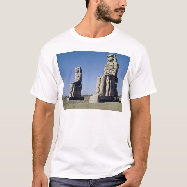 The Colossi of Memnon, statues of Amenhotep T-Shirt (Front)