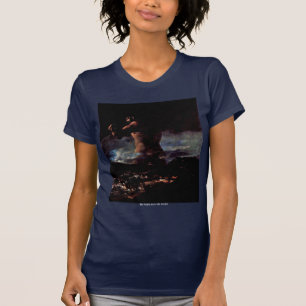The Colossus (Or Panic ")" By Francisco De Goya T-Shirt
