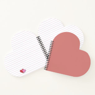The colour new york pink notebook