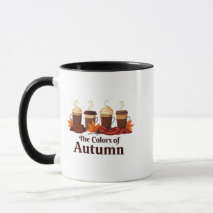 The colour of autumn Pumpkin Spice Coffee Fall  Mug