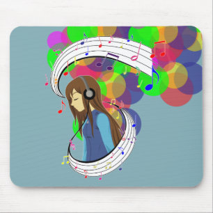 The Colour of Music Mouse Pad