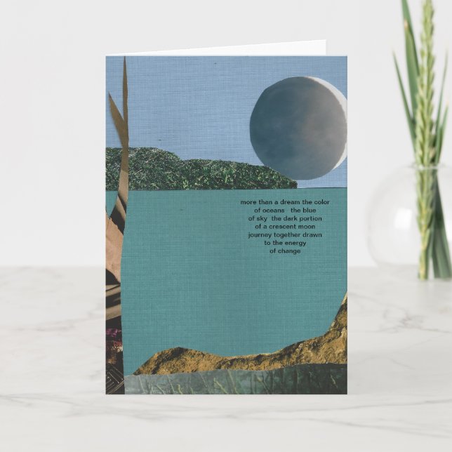 The Colour of Oceans Card (Front)