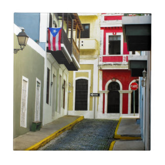 the colour of old San Juan Puerto Rico Tile
