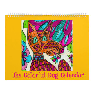 The Colourful Dog Calendar