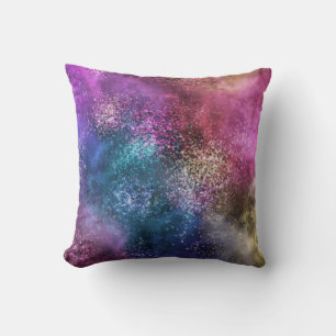 The Colourful Galaxy Cushion
