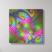 The Colourful Luminous Trippy Abstract Fractal Art