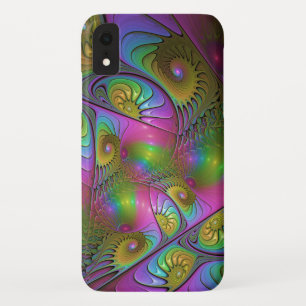The Colourful Luminous Trippy Abstract Fractal Art Case-Mate iPhone Case