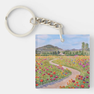 The Colourful Path Key Ring