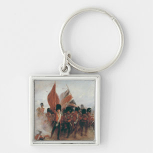 The Colours: advance of the Scots Guards Key Ring