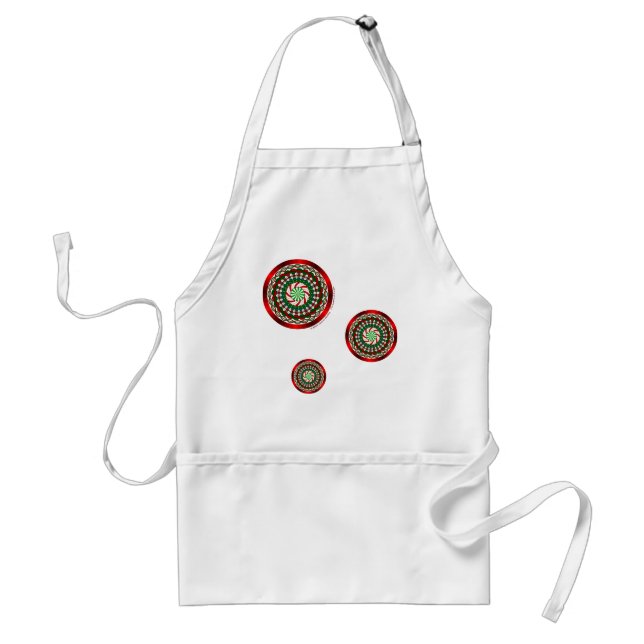 The Colours of Christmas Apron (Front)