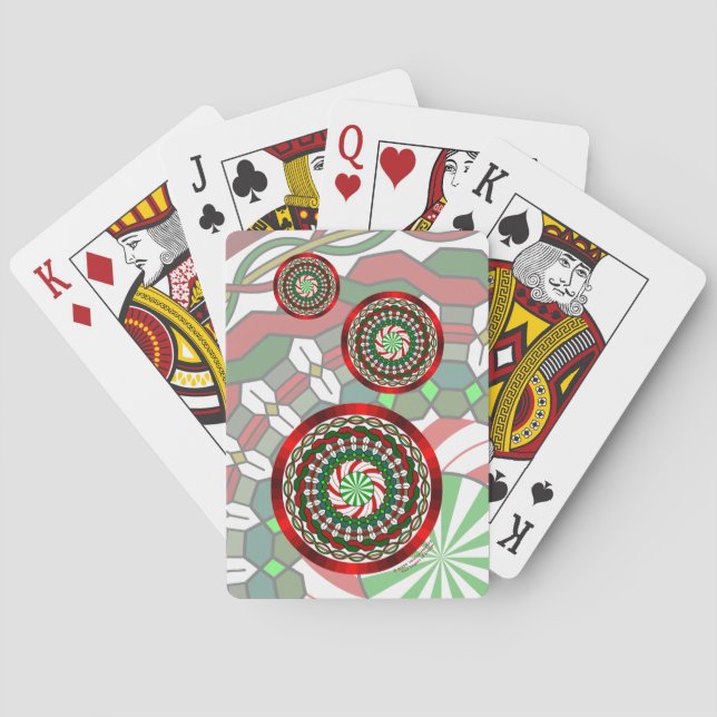 The Colours of Christmas Classic Playing Cards (Back)