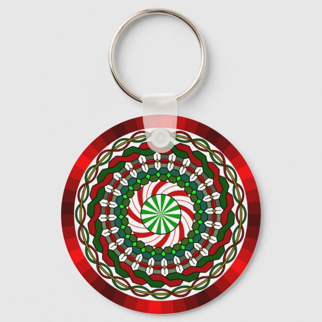 The Colours of Christmas Keychain (Front)