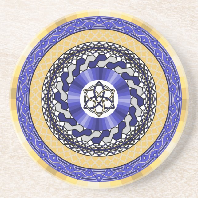 The Colours of New Years Coaster (Front)