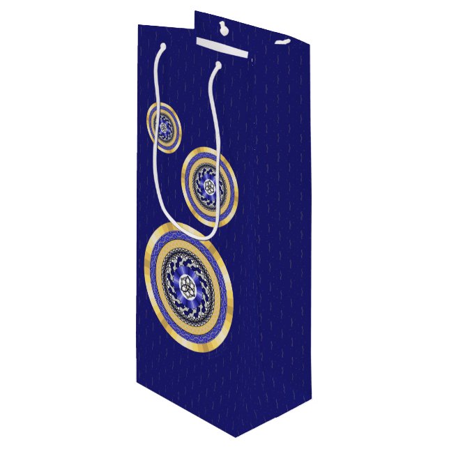 The Colours of New Years Gift Bag (Front Angled)
