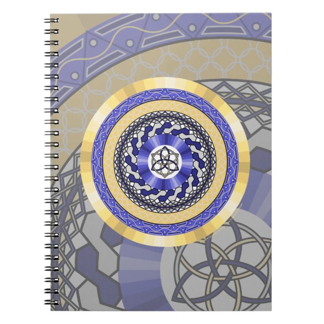 The Colours of New Years Notebook (Front)