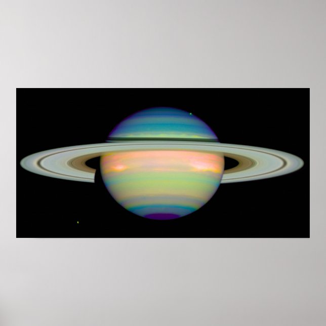 The Colours of Saturn Poster (Front)