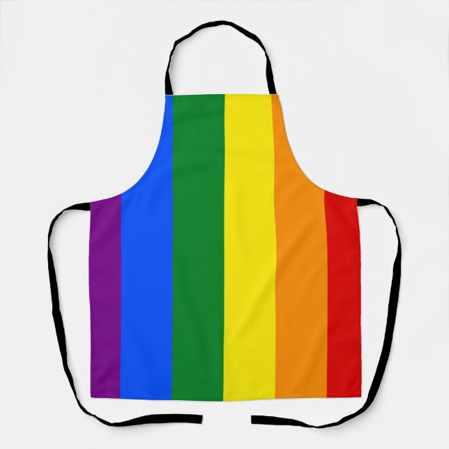 The colours of the rainbow apron (Front)