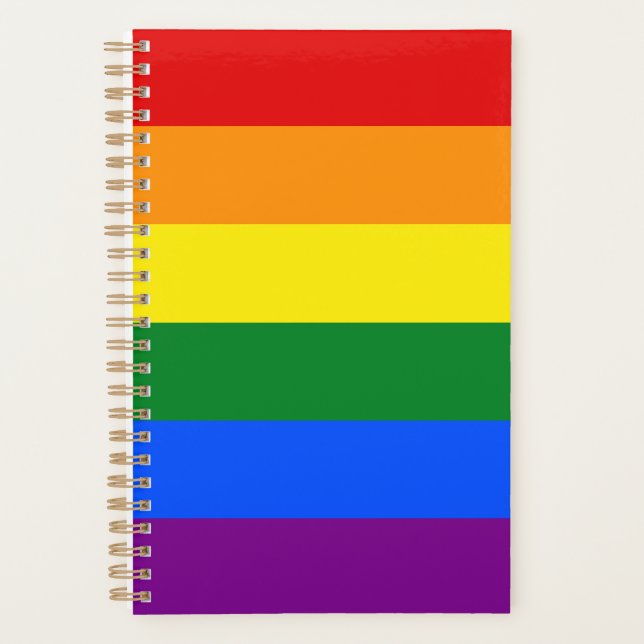 The colours of the rainbow planner (Front)