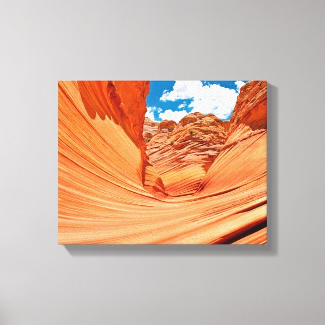 The Colours of the Wave Canvas Print (Front)