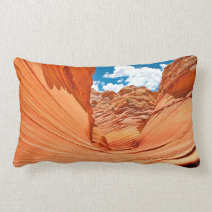 The Colours of the Wave Lumbar Cushion