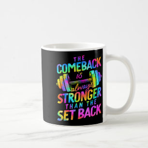 The Comeback Is Always Stronger Than The Set Back  Coffee Mug