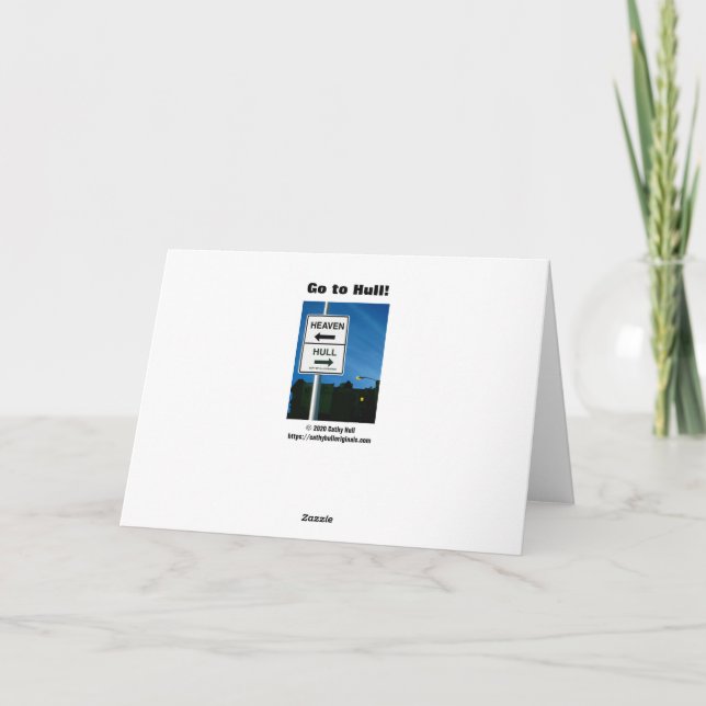The Comeback Kid Birthday Greeting Card (Back)