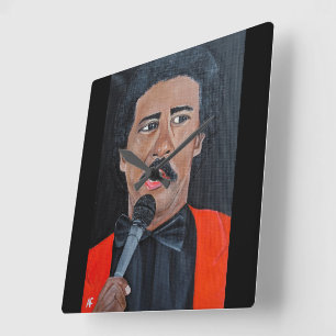 The Comedian Painting by Alfred Fox Square Wall Clock
