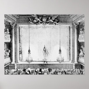The Comedie Francaise during the Time Poster