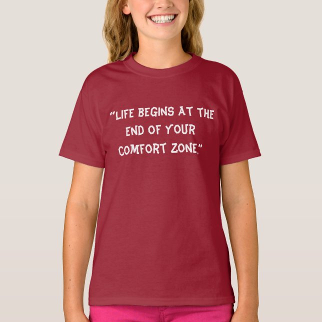 the comfort zone T-Shirt (Front)