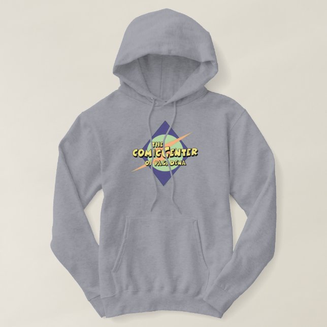 The Comic Centre of Pasadena Hoodie (Design Front)