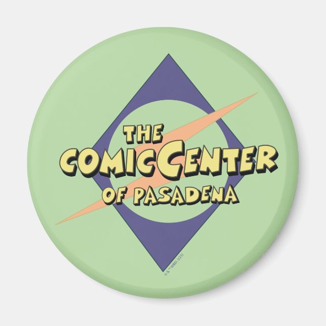 The Comic Centre of Pasadena Magnet (Front)