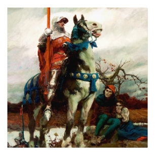The Coming Lancaster by Howard Pyle Photo Print