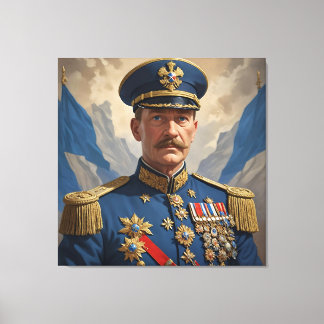 The Commander of the Blue Dominion Canvas Print