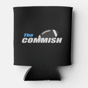 The Commish Beer Can Cooler Fantasy Football