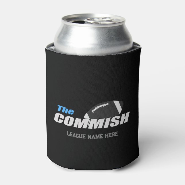 The Commish Custom Can Cooler Fantasy Football (Can Front)