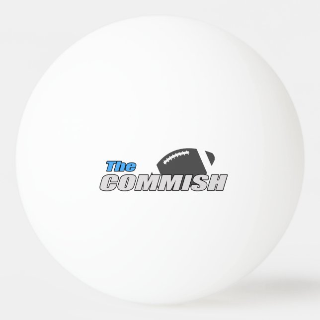 The Commish Ping Pong Ball (Front)