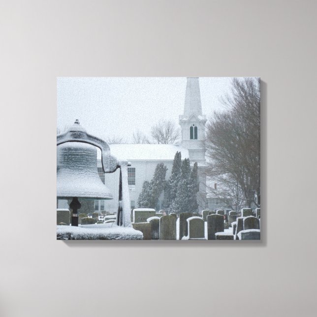 The Commons, Little Compton, RI (Sakonnet) Canvas Print (Front)